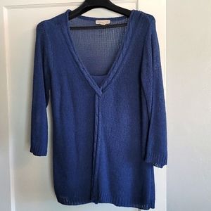 Coldwater Creek Blue Sweater